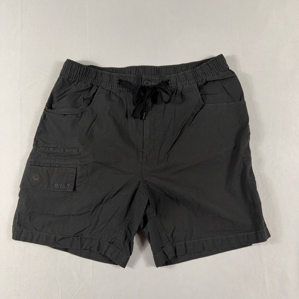 BYLT Premium Basics Cargo Everyday Shorts XL Charcoal Grey Athletic Casual‎